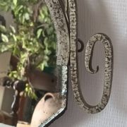 Miroir en fer martelé Art deco