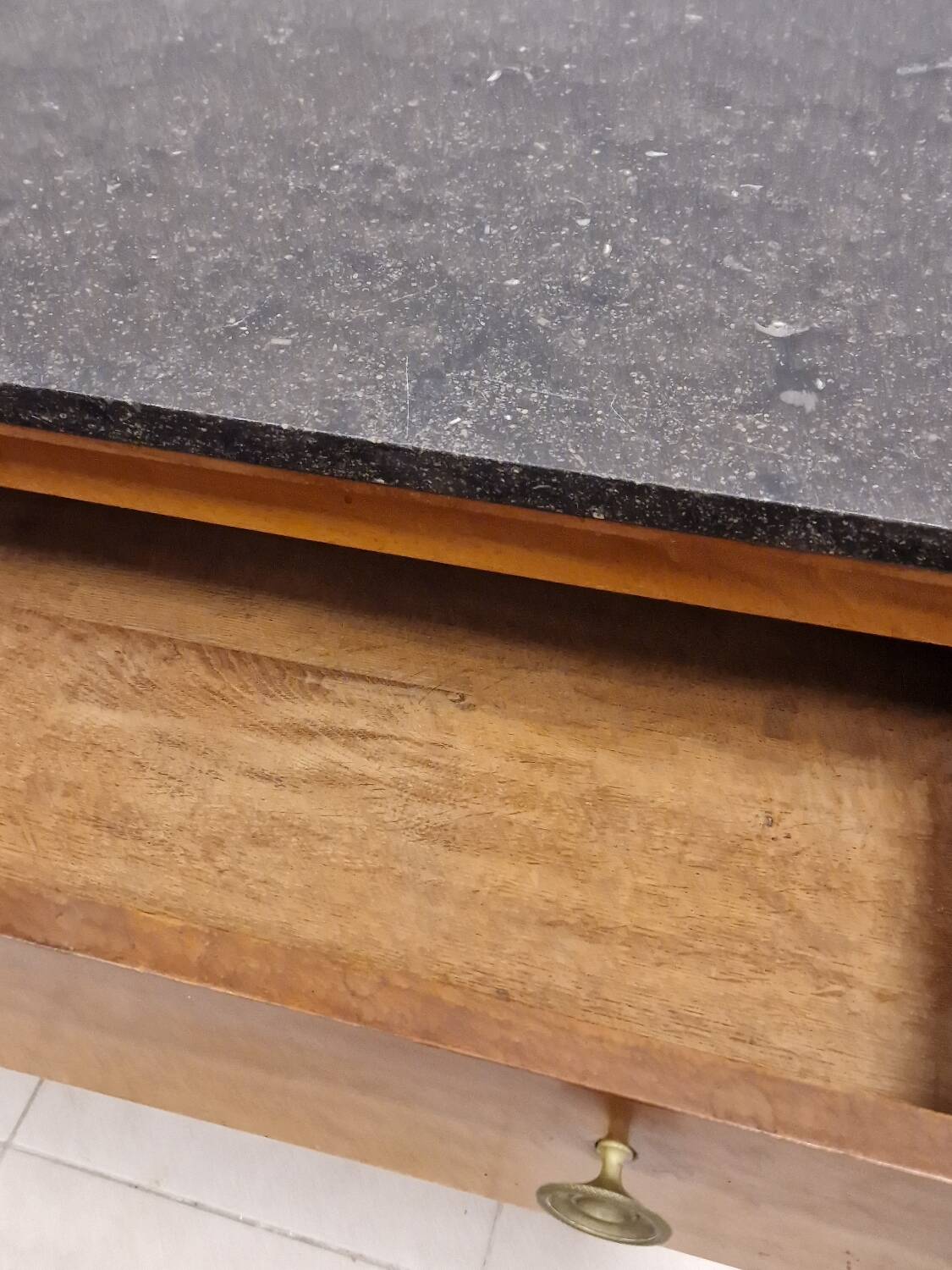 19th century walnut chest of drawers