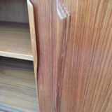 Scandinavian teak row by Axel Christensen for ACO Mobler