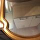 Golden vintage mirror