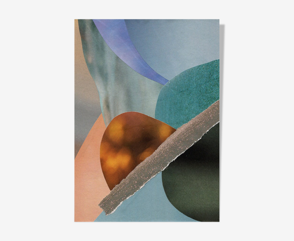 Mini collage abstrait 3