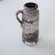 Vase en céramique avec une poignée, design allemand, années 1960, fabriqué en Allemagne de l'Ouest.