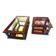 Lot de 2 tables basses style art deco