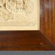 Bas-Relief Painting in Petrified Limestone, signed CF.Becker – Late 19th century