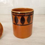 Lonchamp / Pot and its ceramic lid