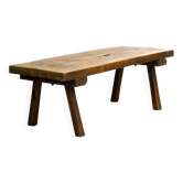 table basse en chêne, vers les années 1930
