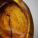 Brutalist vintage olive wood monoxyle catchall from the 50s-60s, handcrafted.
