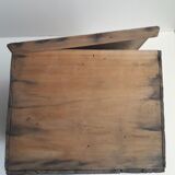 Wooden hat box
