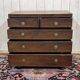 19th-century English mahogany commode