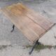 Table ancienne de Bistrot par Martin Meallet Paris