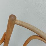 Michael Thonet armchair in curved wood and canework 1930