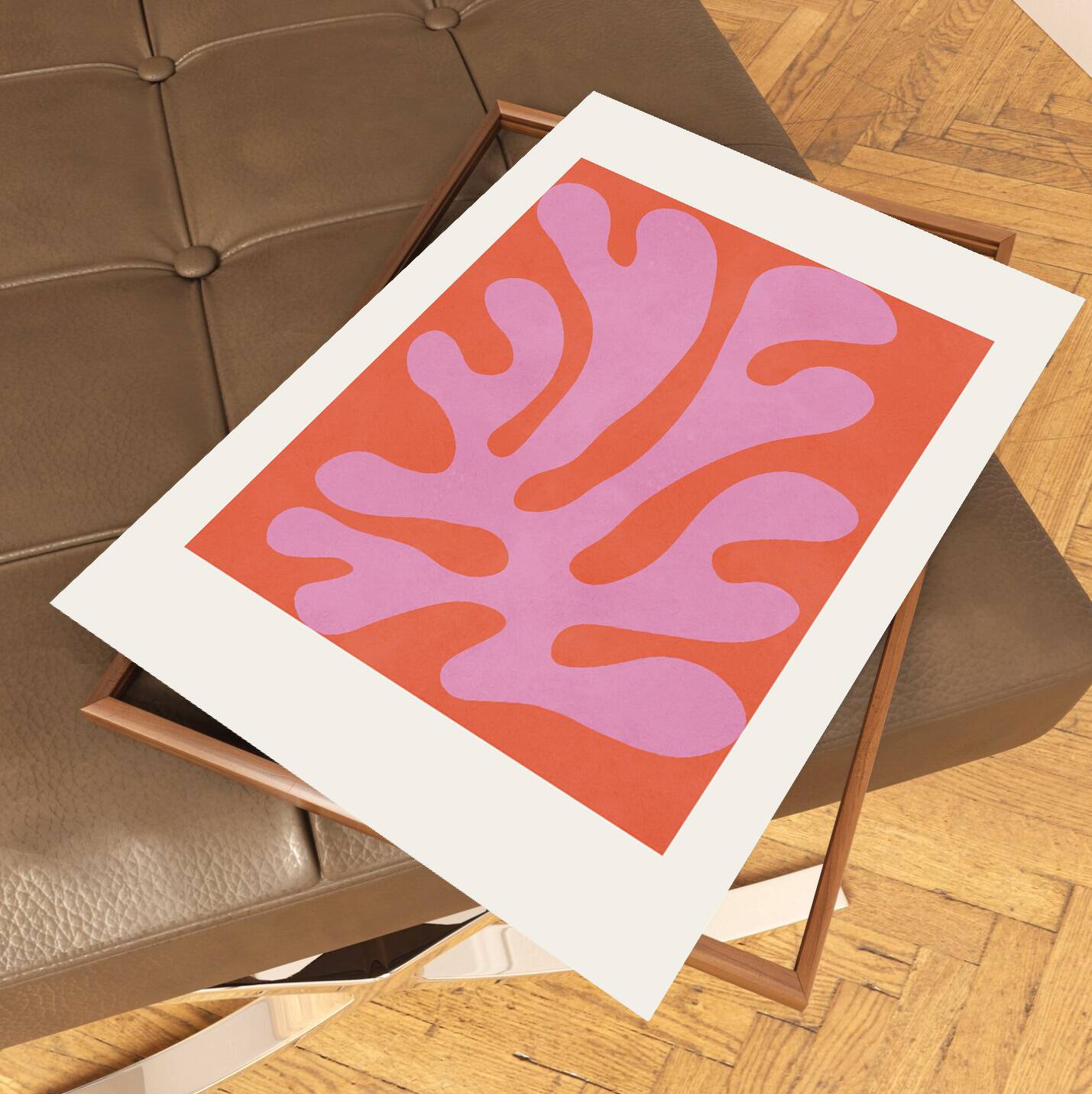 Peinture faite à la main 29,7x42cm