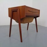 Danish Teak Sewing Box, 1960s