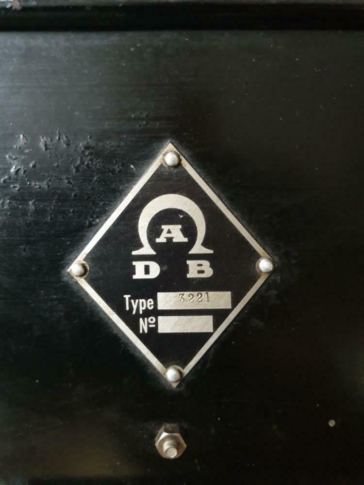 Lampe de théâtre industrielle noire ADB