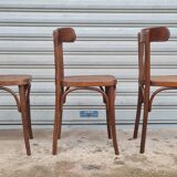 Set of 3 Baumann bistro chairs