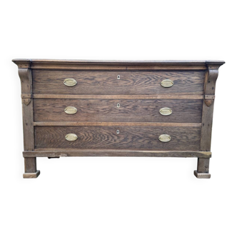 Oud Hollandse Ladenkast Dressoir Commode 154 cm.