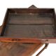 English table drawer lowboy antique solid oak 18th century 94cm