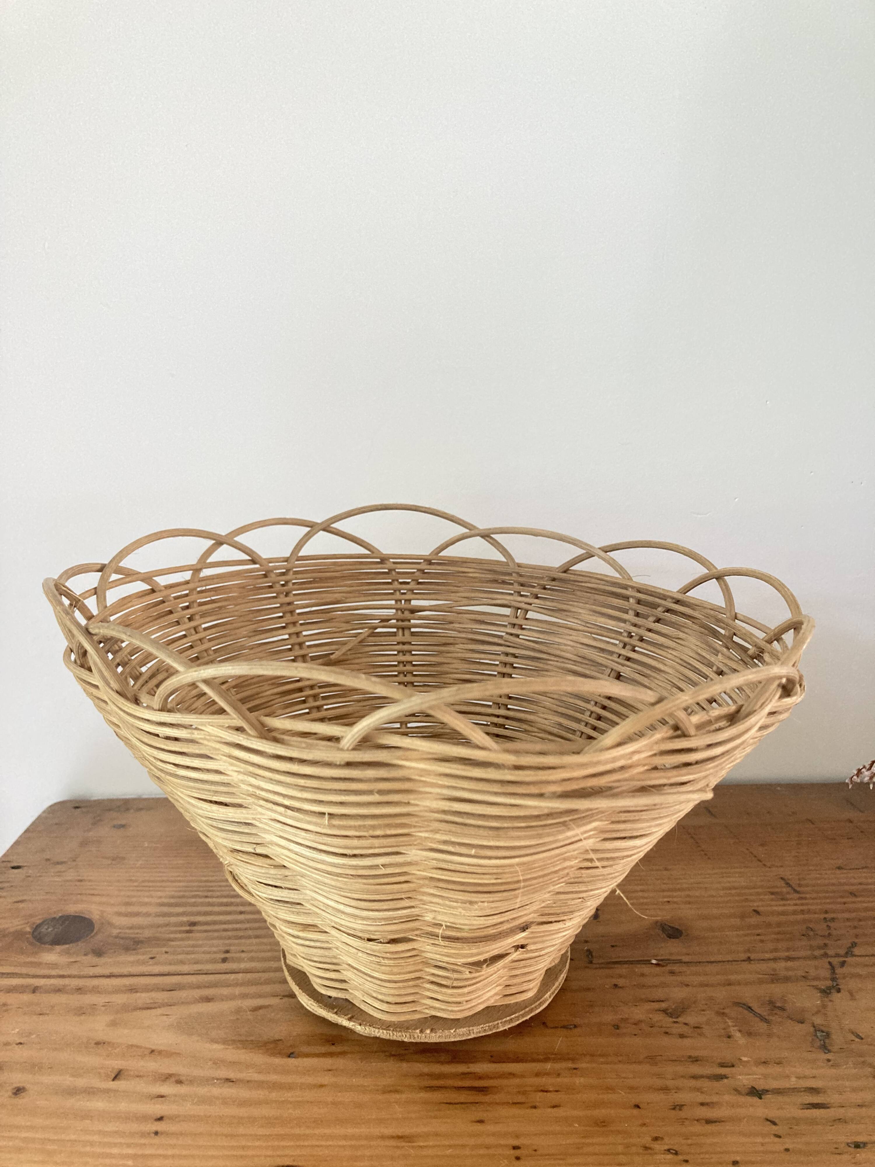 Basket - vintage wicker basket