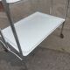Desserte vintage pliante 2 plateaux