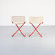 60s Erik Magnussen ‘z-chair’ foldable for Torben Orskov, set of 2