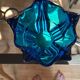 Vintage Cobalt Blue Glass Vase by Jacques – Edelweiss Label, 1970s