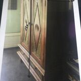 Java solid wood cabinet