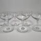 Set of 6 champagne glasses