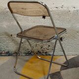 Pair of Plia chairs by Giancarlo Piretti for Castelli