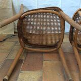 Pair of vintage bistro chairs