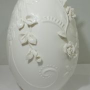 Vase porcelaine barbotine /vintage