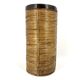 Italian copper and bamboo umbrella stand, 1960s