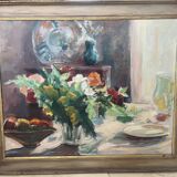 bouquet painting by Yves Farges