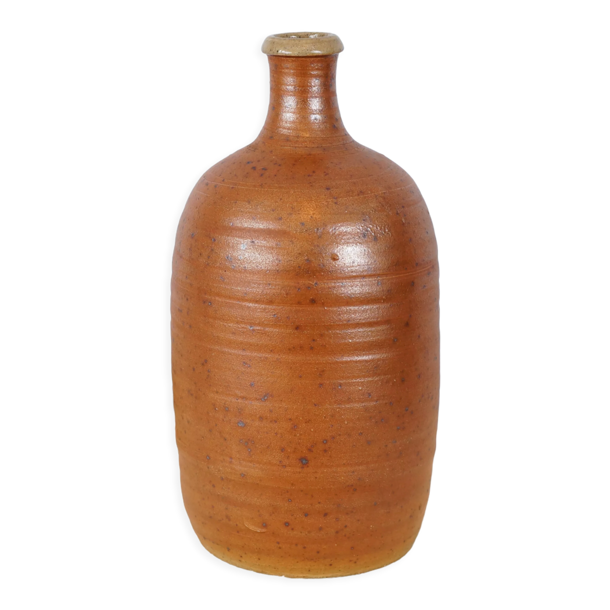 Bottle of vintage stoneware corsican brandy