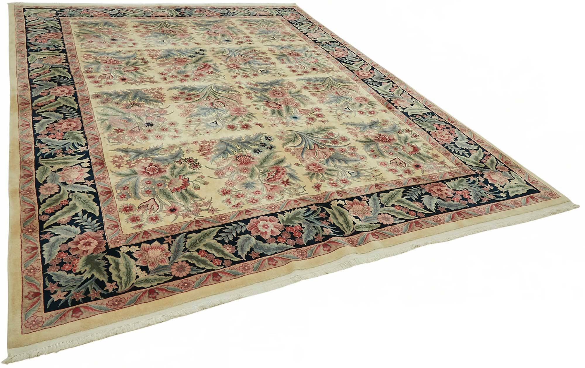Turkish Handknotted Wool Oushak Rug 278 cm x 370 cm
