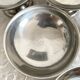 New stainless steel ice cream cups on pedestals, 1960s-70s