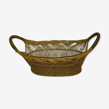 Vintage wicker basket