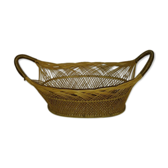 Vintage wicker basket