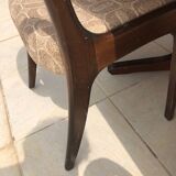 Baumann dining table and 6 gondola chairs set