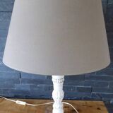 Set of 2 wooden lamp bases