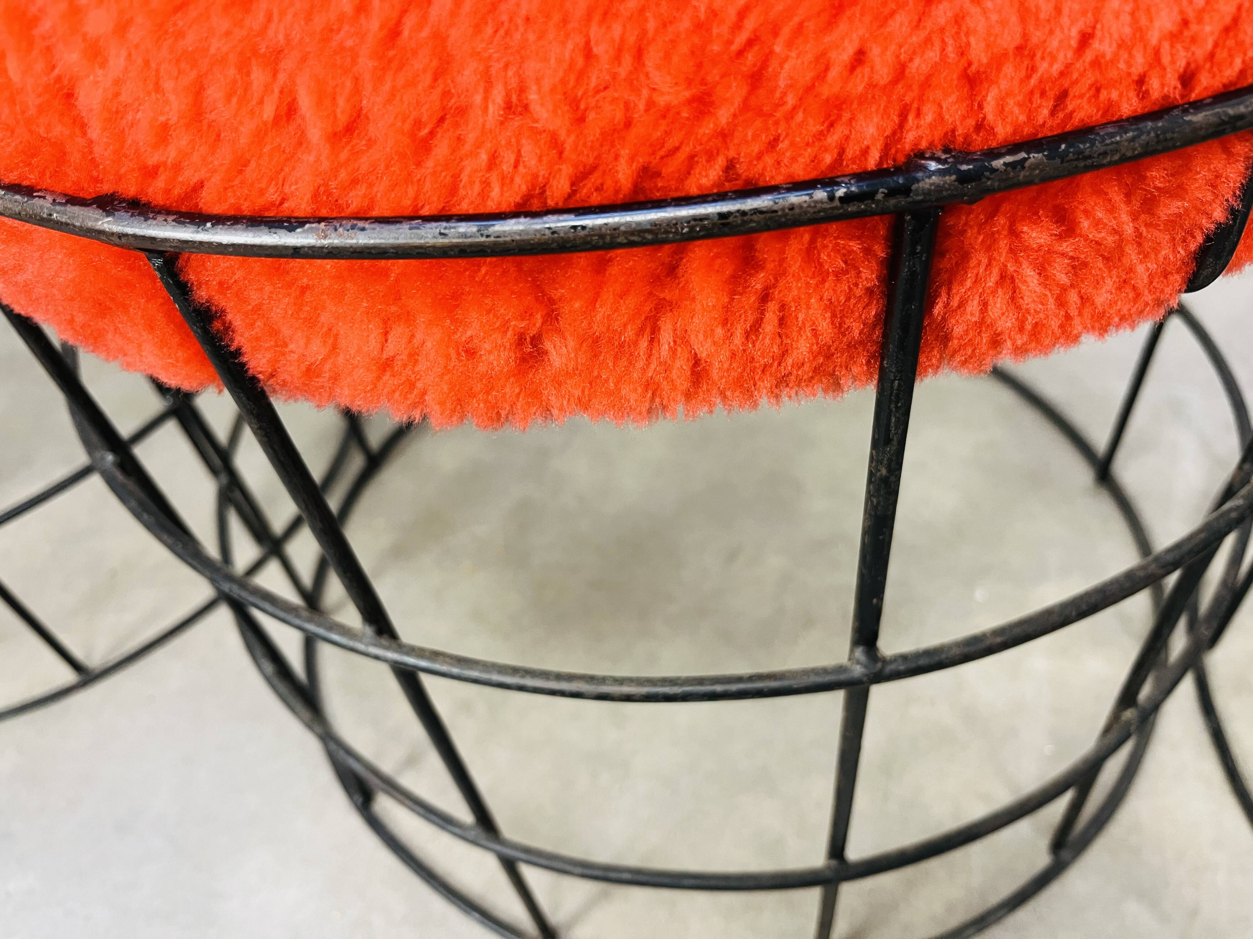 4 T1 stools by Verner Panton, 1960s design