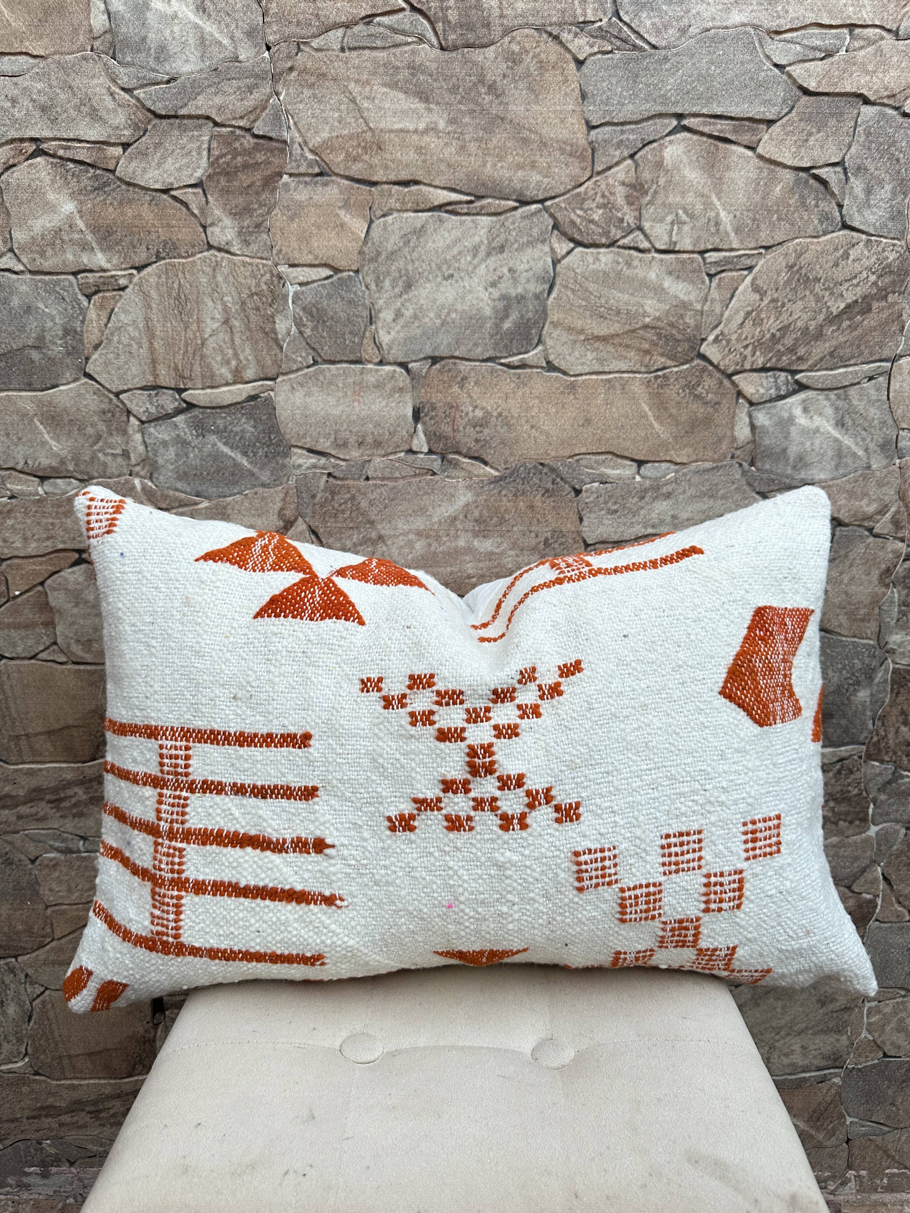 Coussin de sol marocain, coussins décoratifs, ottoman marocain vintage