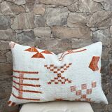 Moroccan floor cushion, decorative cushions, vintage Moroccan ottoman