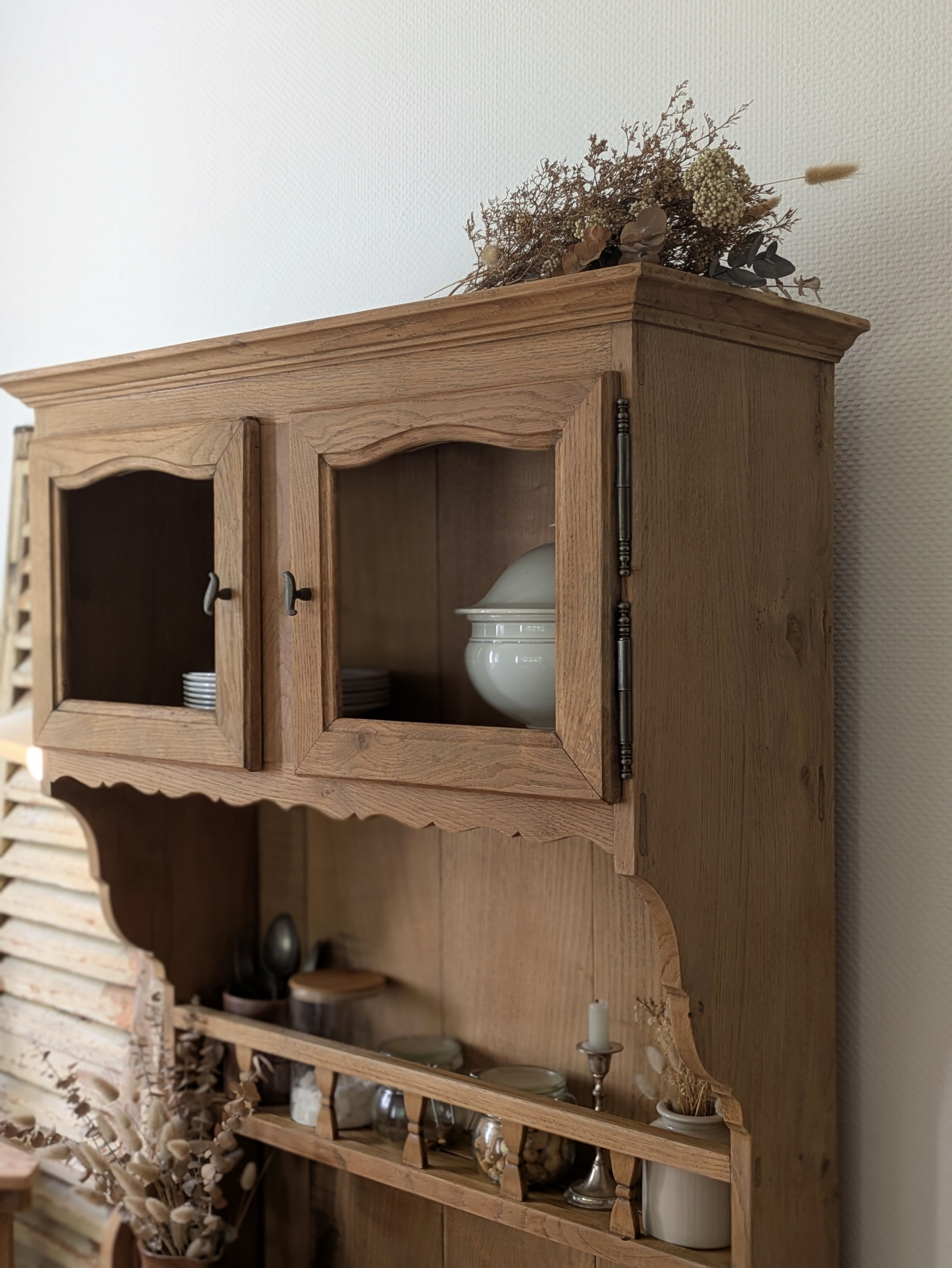 Renovated rustic antique dresser