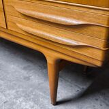 Vintage Scandinavian teak enfilade from the 1960s by Johannes Andersen.