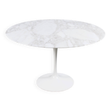 EERO SAARINEN MARBLE DINING TABLE 1970s KNOLL INTERNATIONAL MANUFACTURER