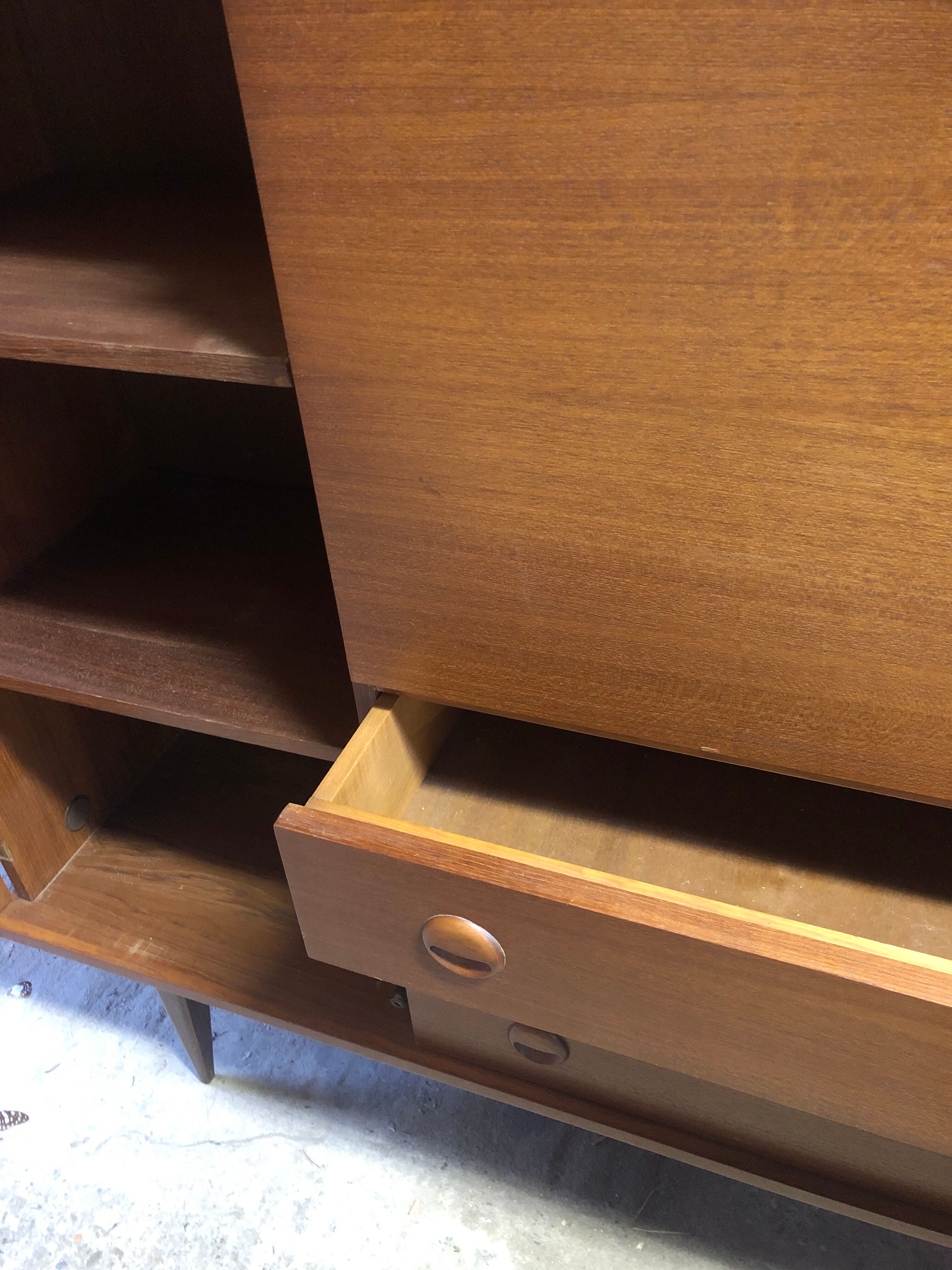 Vintage Scandinavian teak cabinet