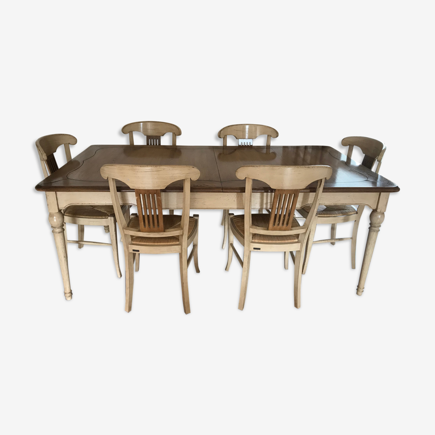 Table à manger et 6 chaises Grange | Selency