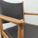 Fauteuil JH513 par HJ Wegner pour Johannes Andersen