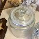 Small glass candy