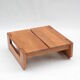 Table basse en orme par la Maison Regain, 1960